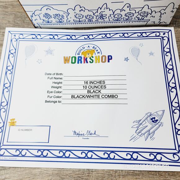 Build A Bear Sanrio KUROMI Hello Kitty Sleeper Birth Certificate Cub Condo Plush - Picture 6 of 16